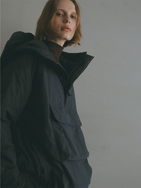 Marmot×ETRE TOKYO PERTEXパディングアノラック(S OFF WHITE