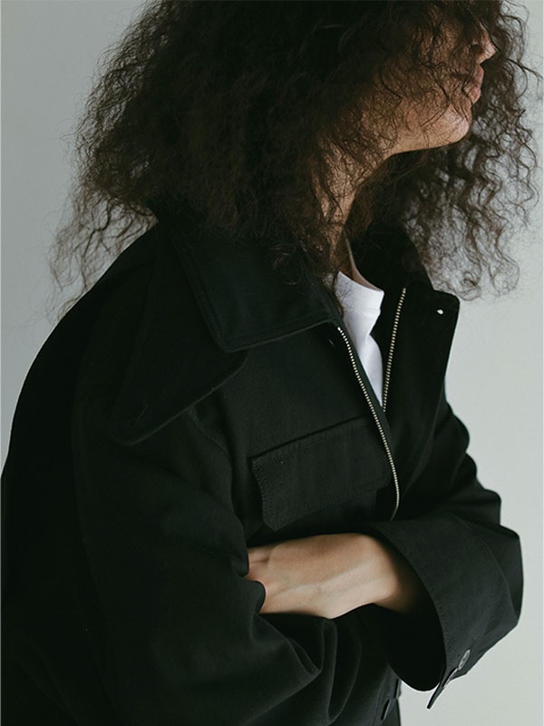 ハイカウントミリタリーコート(S OFF WHITE): アウター │ ETRE TOKYO