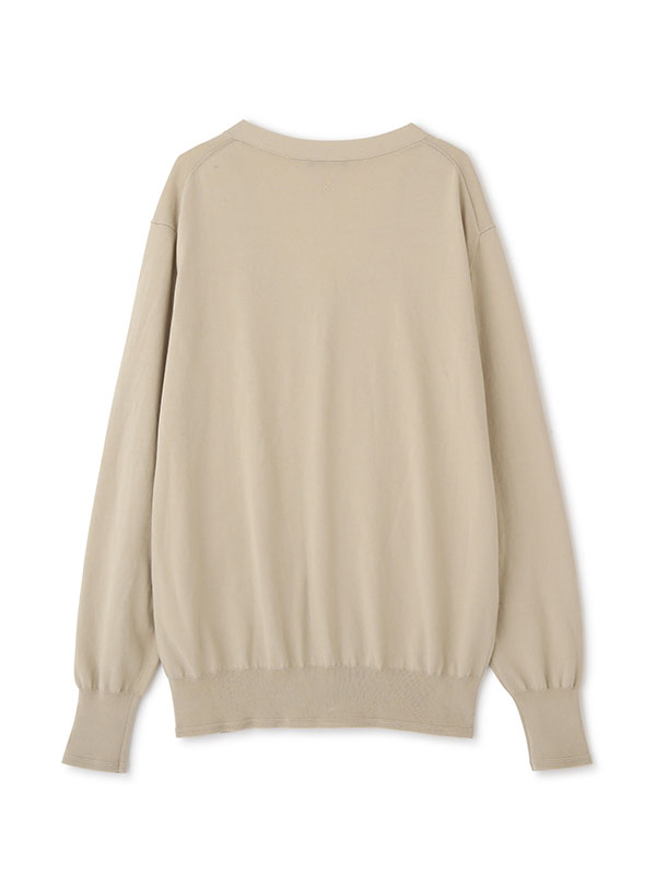 アウトポケットVネックニットカーディガン(F RED): トップス │ ETRE