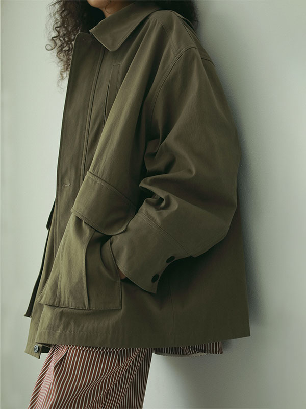 ハイカウントミリタリーコート(S OFF WHITE): アウター │ ETRE TOKYO