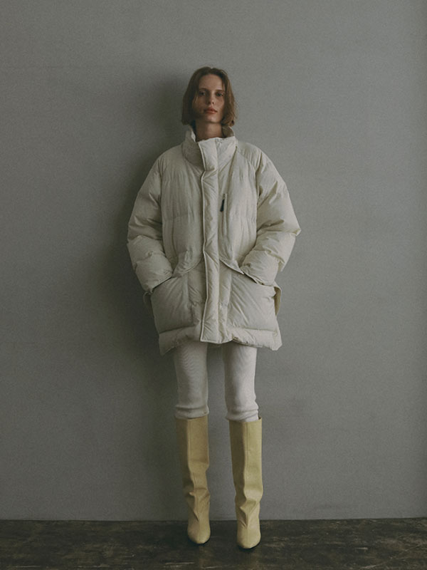 Marmot×ETRE TOKYO PERTEXダウンジャケット(S OFF WHITE): アウター