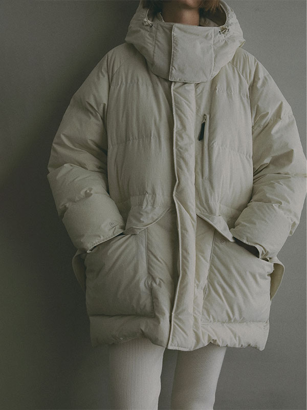 Marmot×ETRE TOKYO PERTEXダウンジャケット(S OFF WHITE): アウター