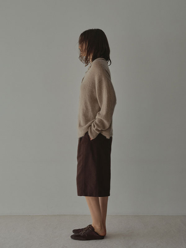 モヘヤニットシャツ(F BEIGE): トップス │ ETRE TOKYO official