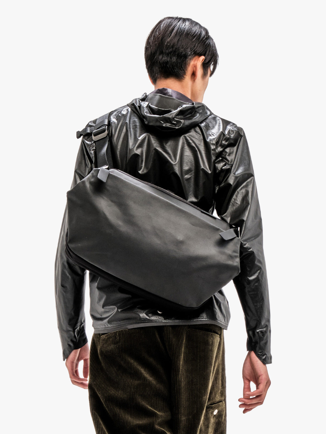 côte&ciel | Riss Coated Canvas Black côte&ciel Official