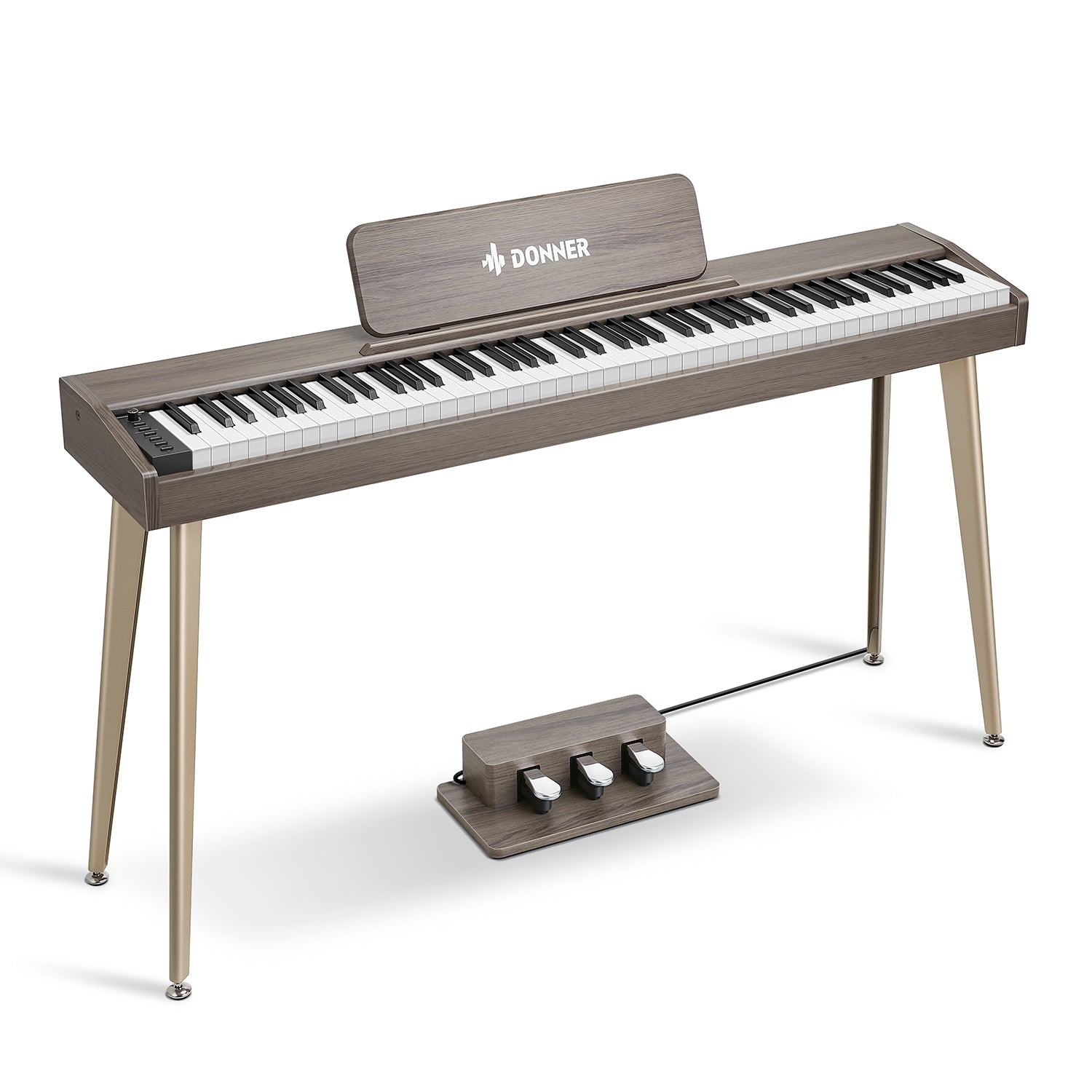 Donner DDP-60 88 Key Semi-Weighted Digital Piano with Pedals