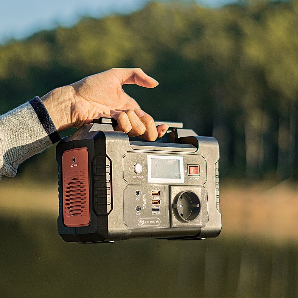 FlashFish E200 Portable Power Station | 200W Solar Battery