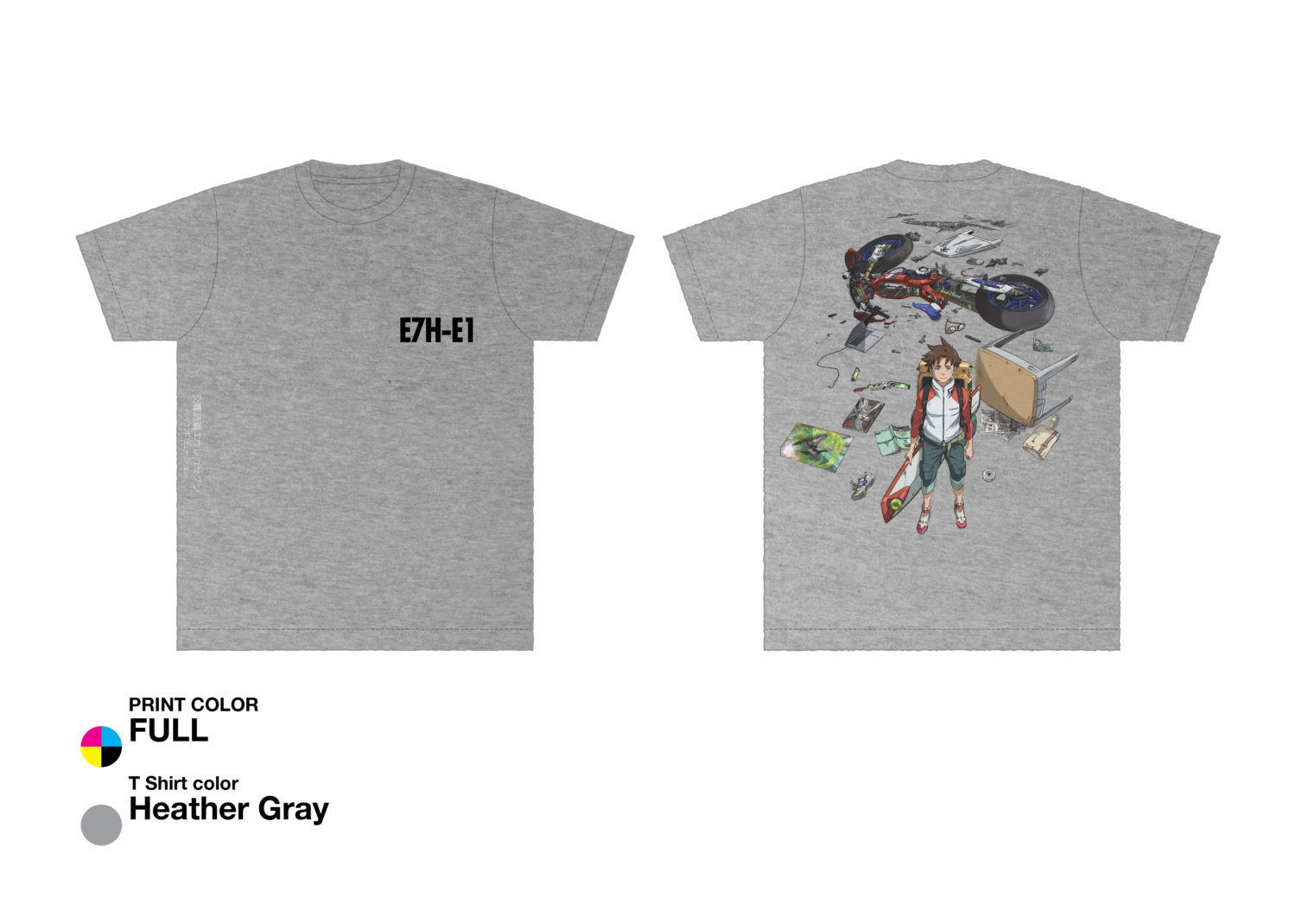 劇場物販：Tシャツ（2種レントン・エウレカ） | 「エウレカセブン