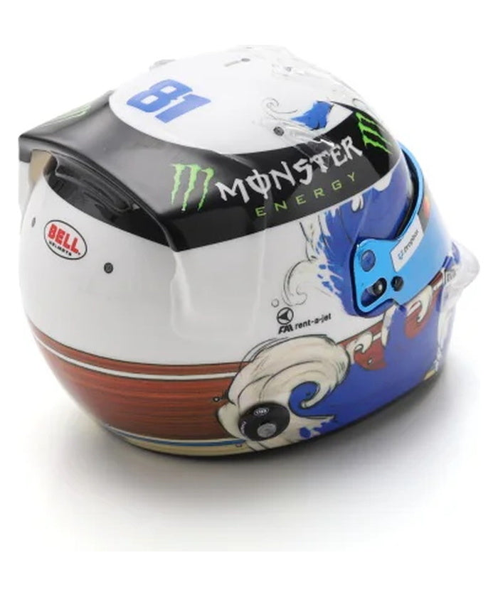 オスカー・ピアストリ 2025年 日本GP マクラーレン ヘルメット by