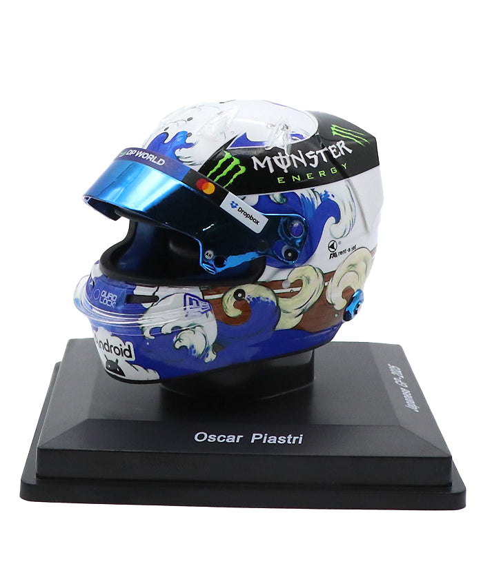 オスカー・ピアストリ 2025年 日本GP マクラーレン ヘルメット by