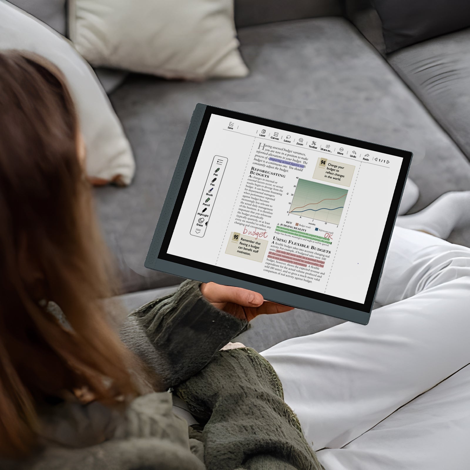 B1051 Series-- 10.3'' color E ink tablet PC with cutting-edge