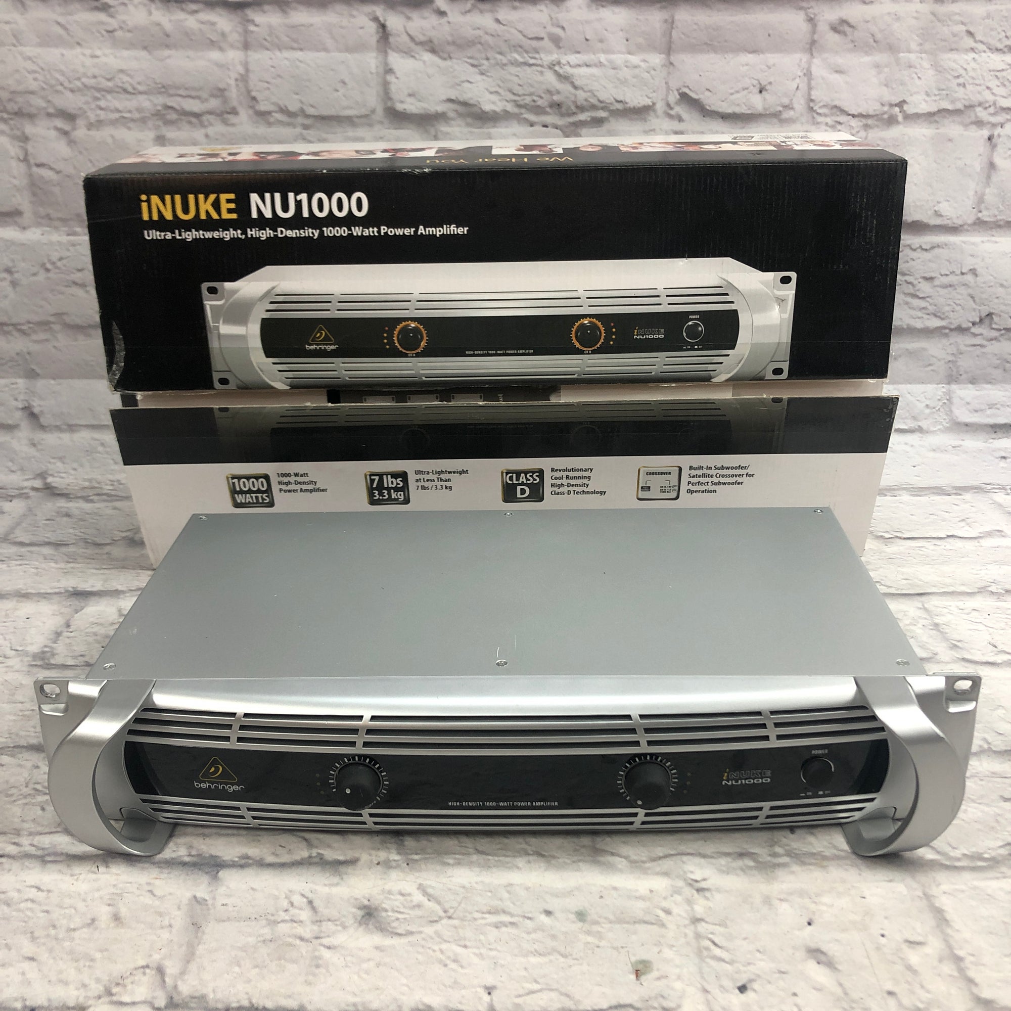 Behringer NU1000 iNuke Power Amp - Evolution Music
