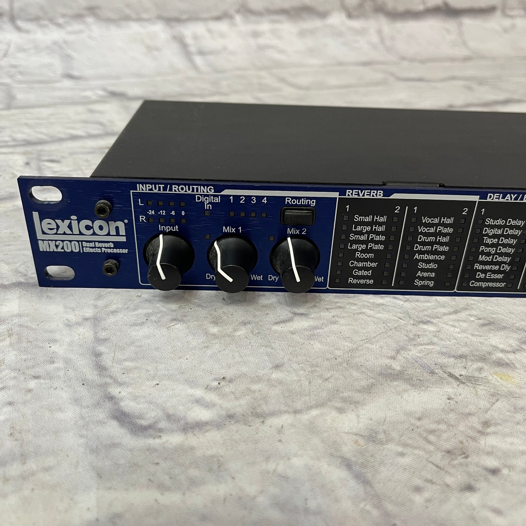 Lexicon MX200 Dual Reverb Multi Effects Processor Rack Unit