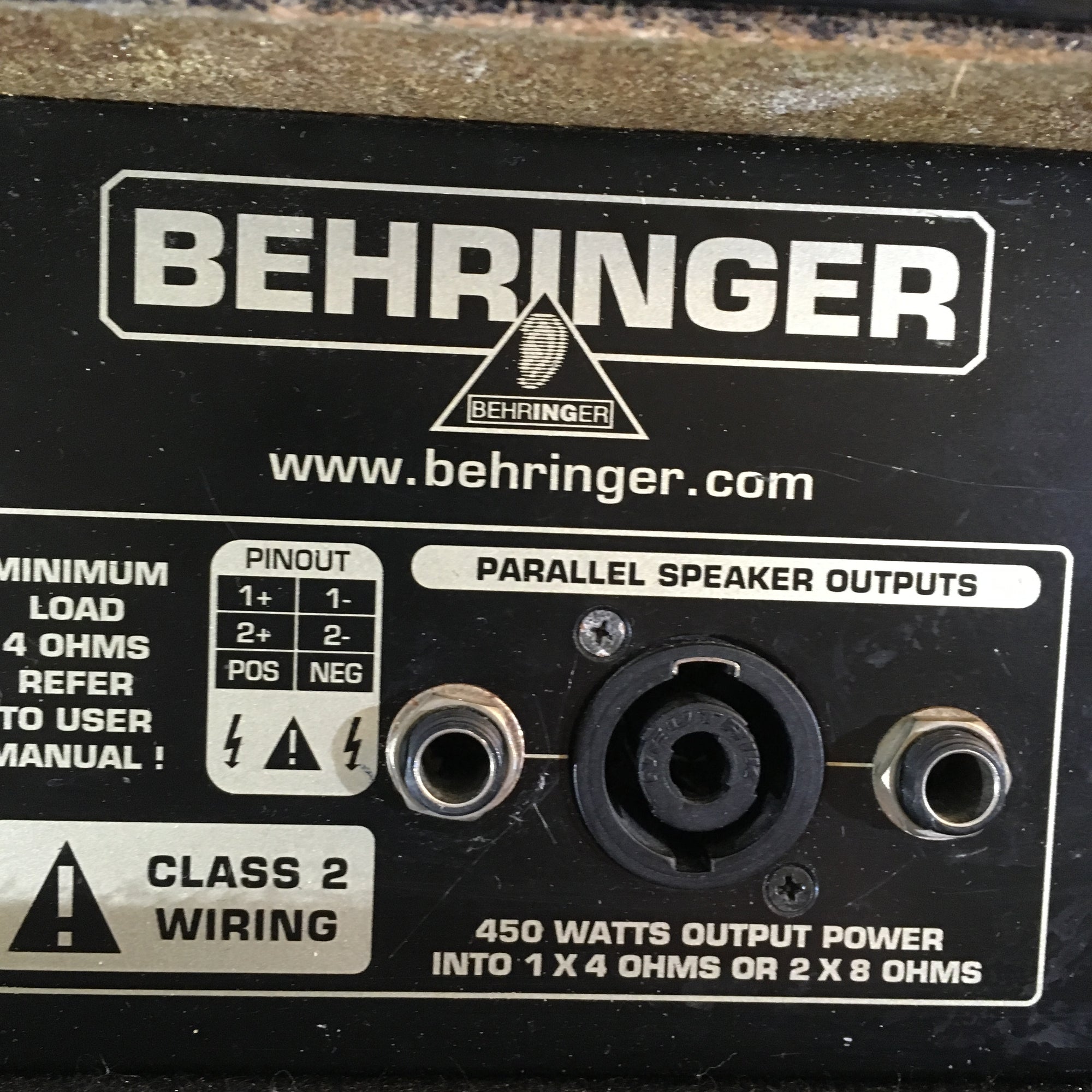 Behringer Ultrabass BX4500H Bass Head - Evolution Music