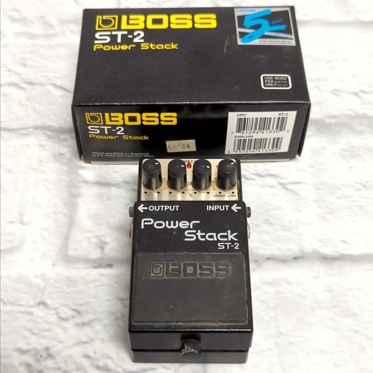 Boss ST-2 Power Stack Distortion Pedal - Evolution Music