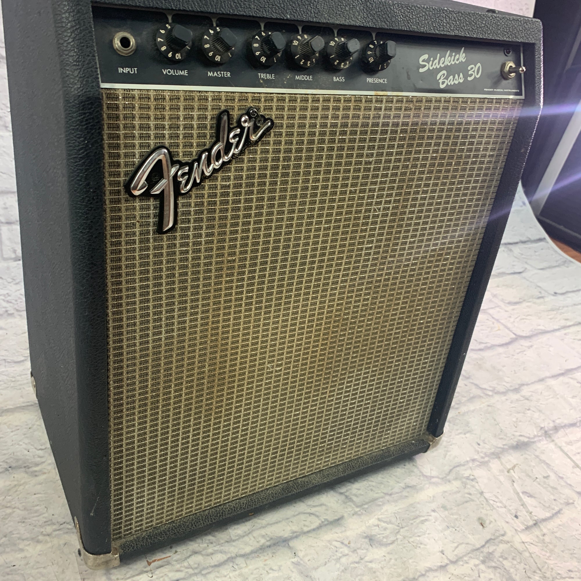 Vintage 1983 Fender Bass Sidekick 30 Bass Guitar Combo Amp