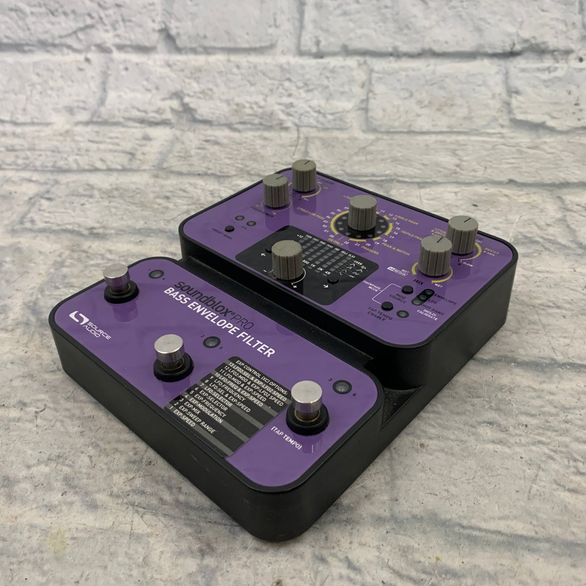 Source Audio Soundblox Pro Bass Envelope Filter Wah Pedal