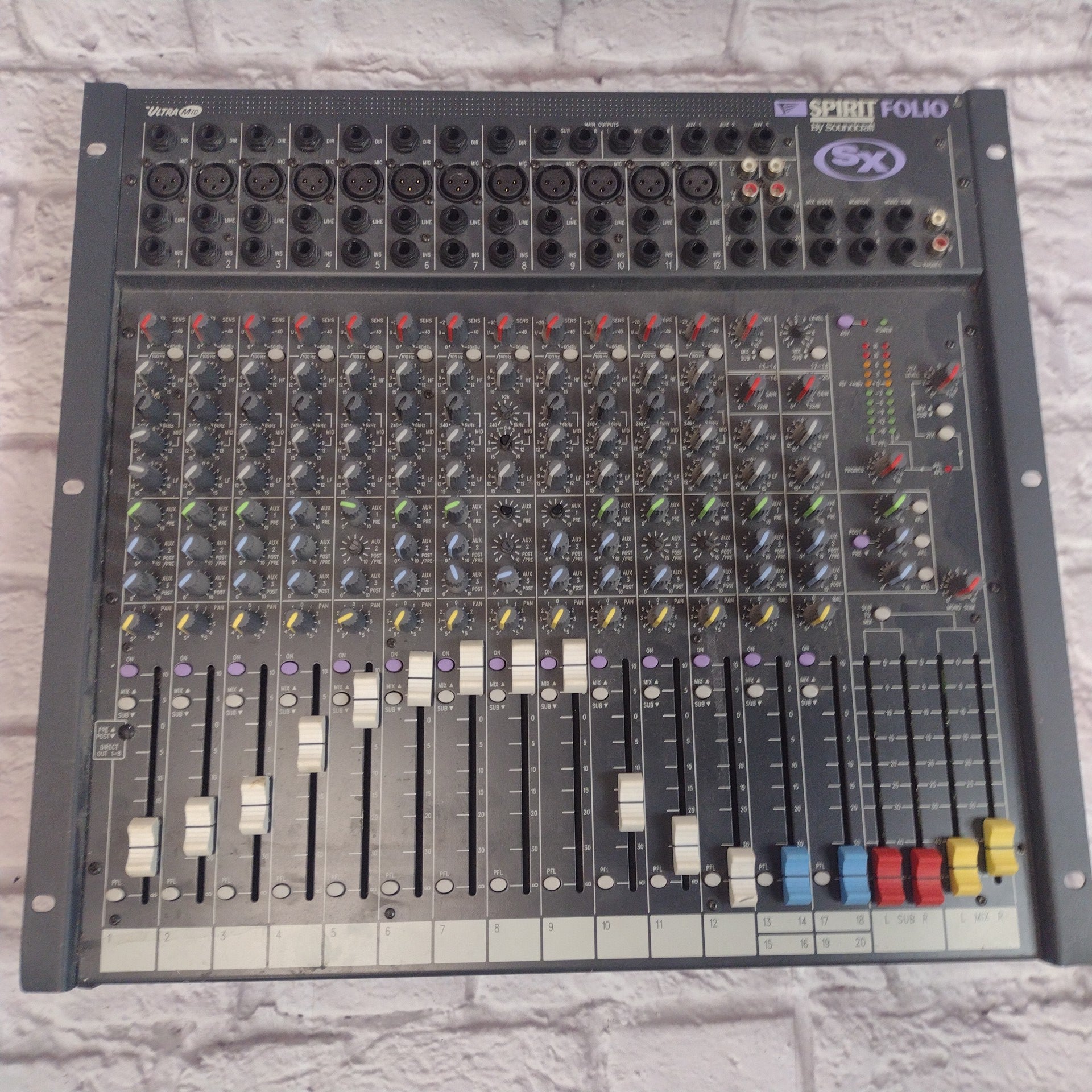 SPIRIT FOLIO SX アナログミキサー Soundcraft Spirit Folio SX Mixer
