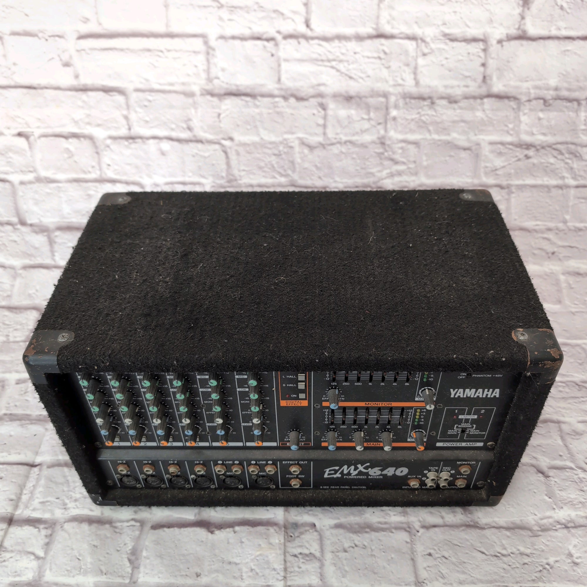 Yamaha EMX640 6 Channel Powered Mixer - Evolution Music