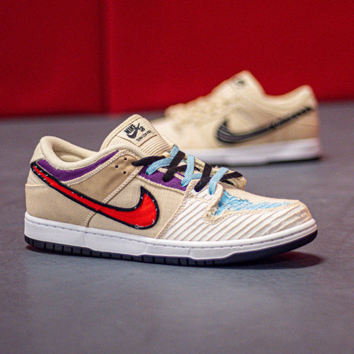 Albino & Preto Nike SB Dunk Low QS Raffle – Evolve Skate Store