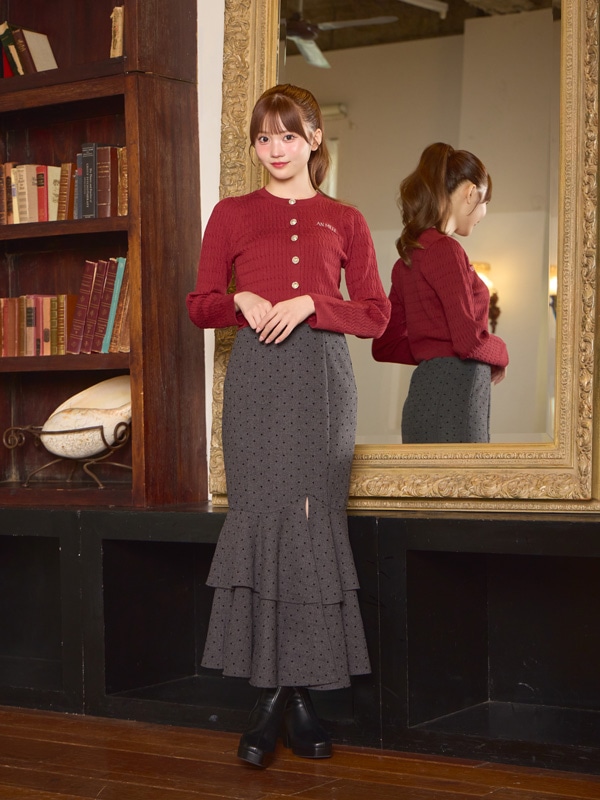 ダブルフリルマーメイドスカート｜evelyn（エブリン）公式通販サイト