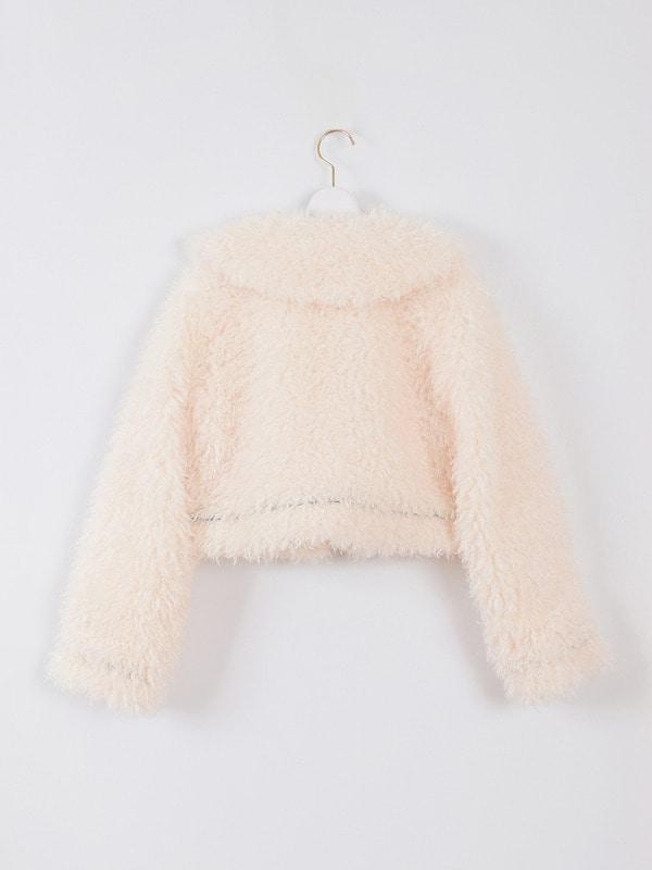 ミトン付きリボンファーコート｜evelyn（エブリン）公式通販サイト