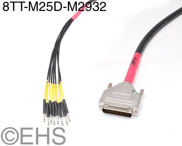 Mogami 2932 8 channel TT to M 25 pin D-Sub snake- Event Horizon &
