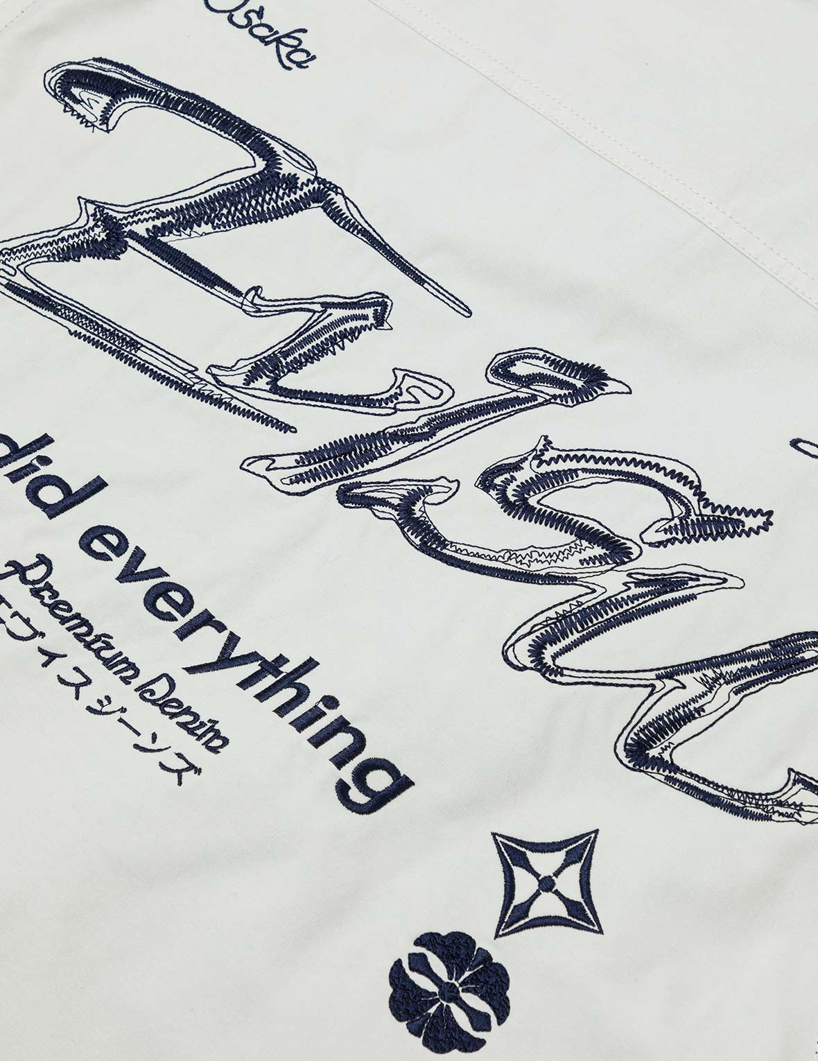 アーティスティック ロゴ 刺繍 ファッション フィット ベスト