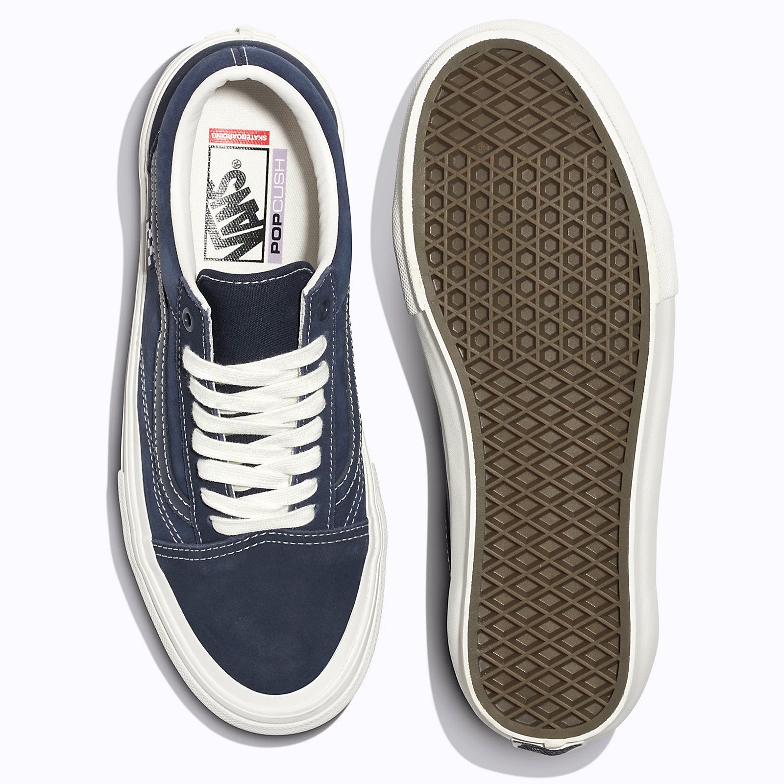 Vans Wrapped Skate Old Skool Skateboard Shoe - Deep Navy/Vintage