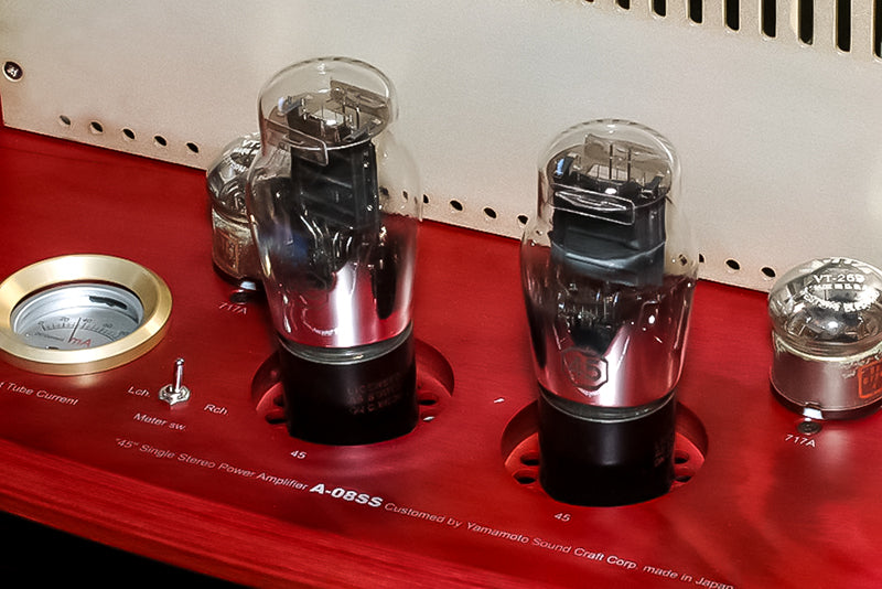 山本音響工芸 A-08SS｜45 シングル 無帰還 Vishay 薄膜抵抗 A−08S