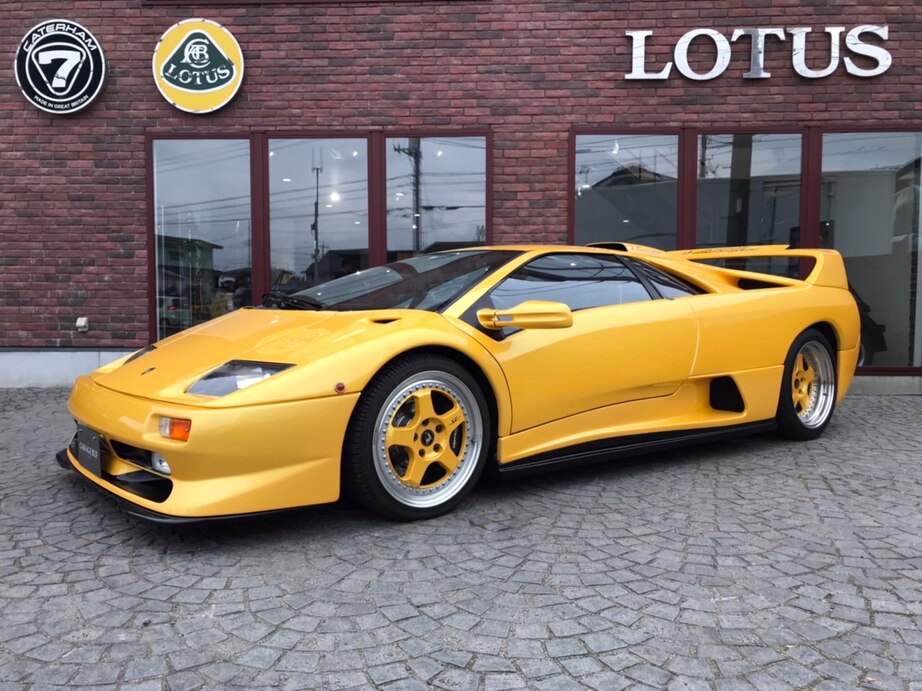 飯倉片町S/R掲示現物Lamborghini Diablo SV パネル1999 飯倉片町S/R
