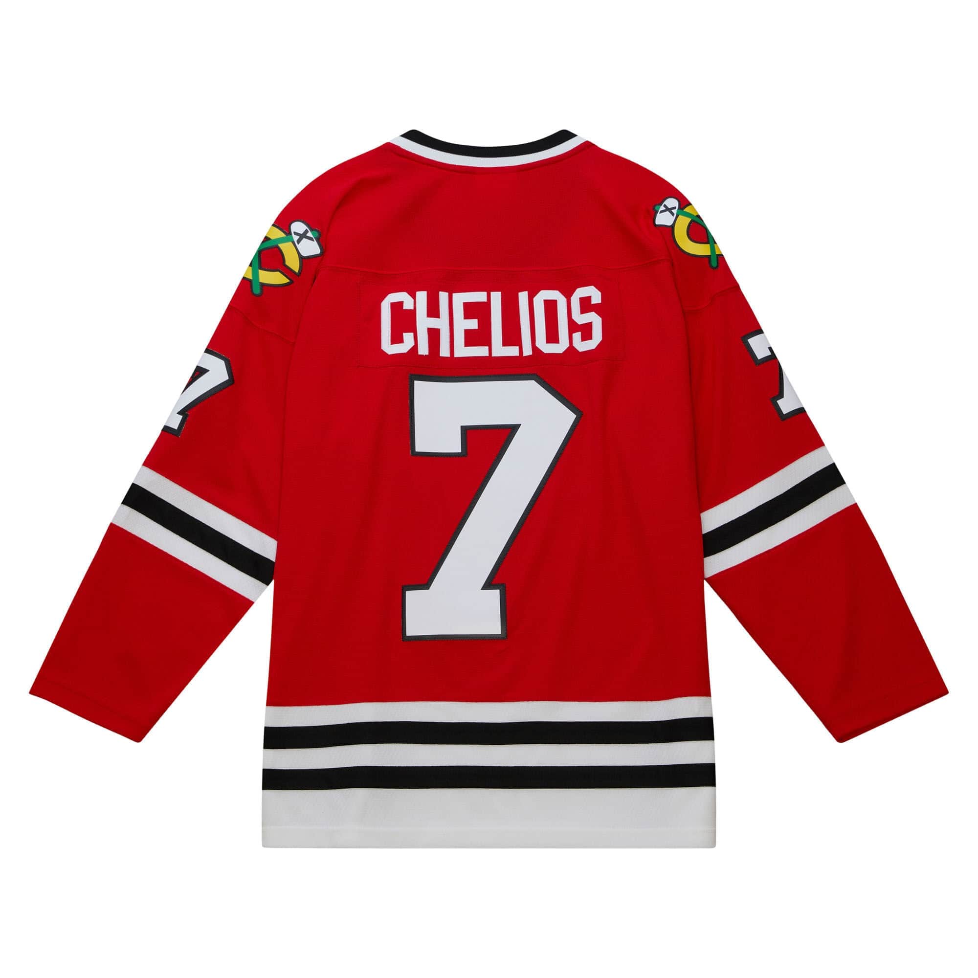 Mitchell & Ness Chris Chelios Chicago Blackhawks 1991 Hockey