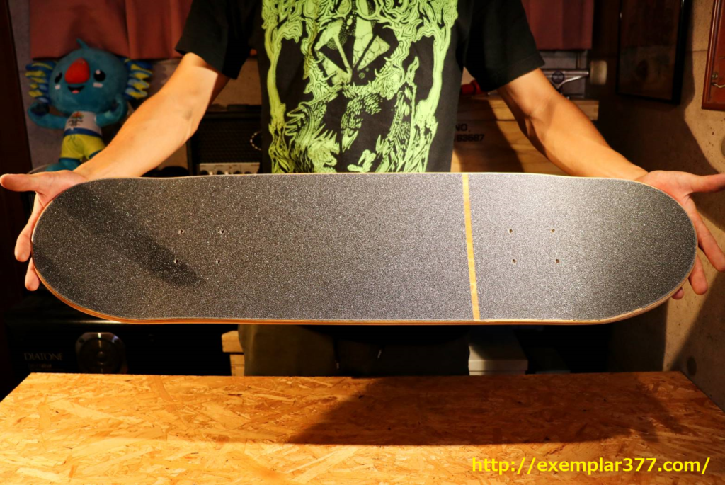 簡単アレンジ】スケートボード「デッキテープ」貼り方第1弾‐ラインを