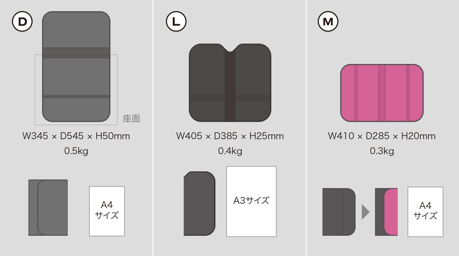 モバイルシリーズ | EXGEL SEATING LAB エクスジェル シーティングラボ