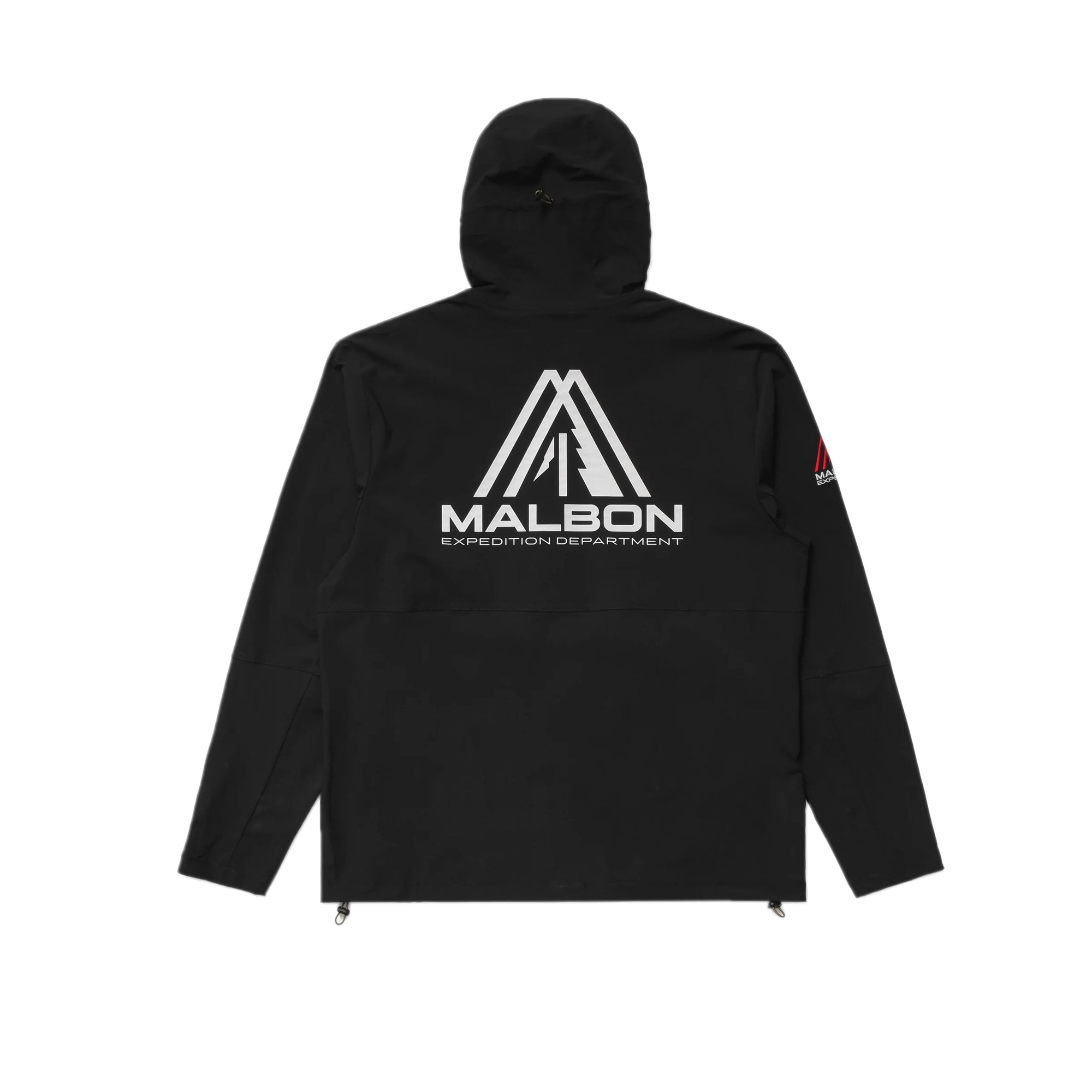 Malbon Golf Mens Trailhead Shell Jacket – Extra Butter