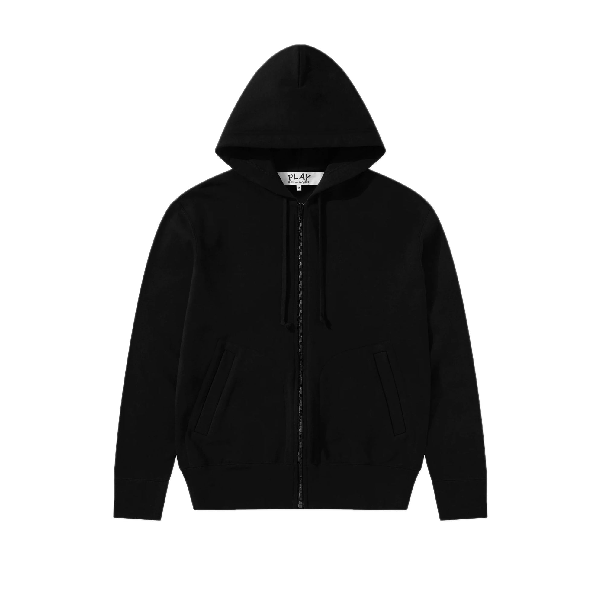 Comme des Garcons PLAY Mens Red Heart Zip Sweatshirt – Extra Butter