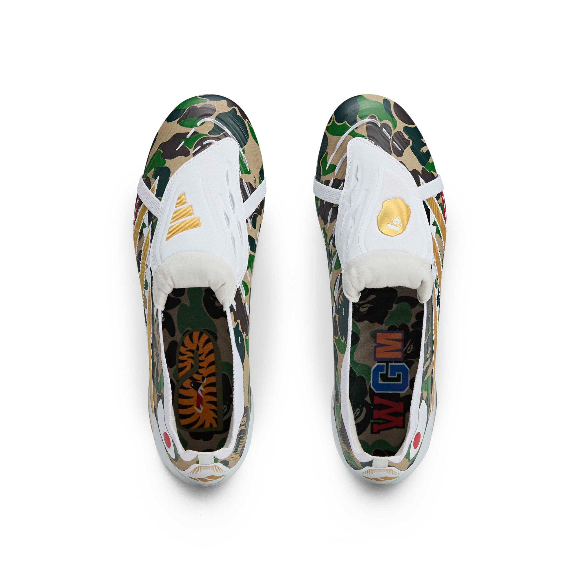 Adidas x BAPE Mens Predator Elite FT Cleats – Extra Butter