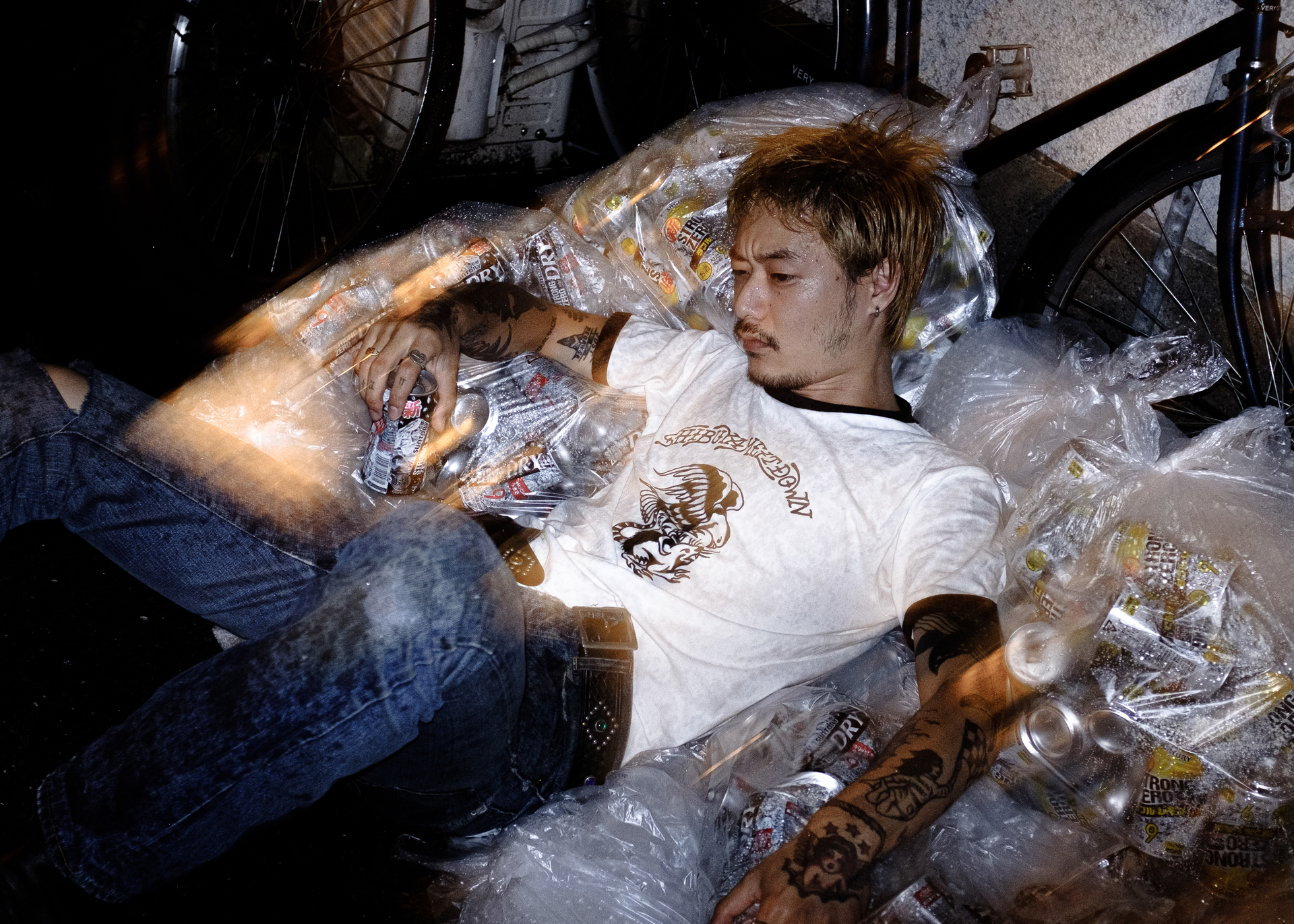 Shibuya Meltdown × TATTOO STUDIO YAMADA」渋谷の酔っ払いを激写する