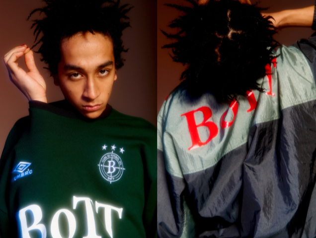 BoTTとUMBROが架空のサッカーチームをコンセプトにしたコラボ