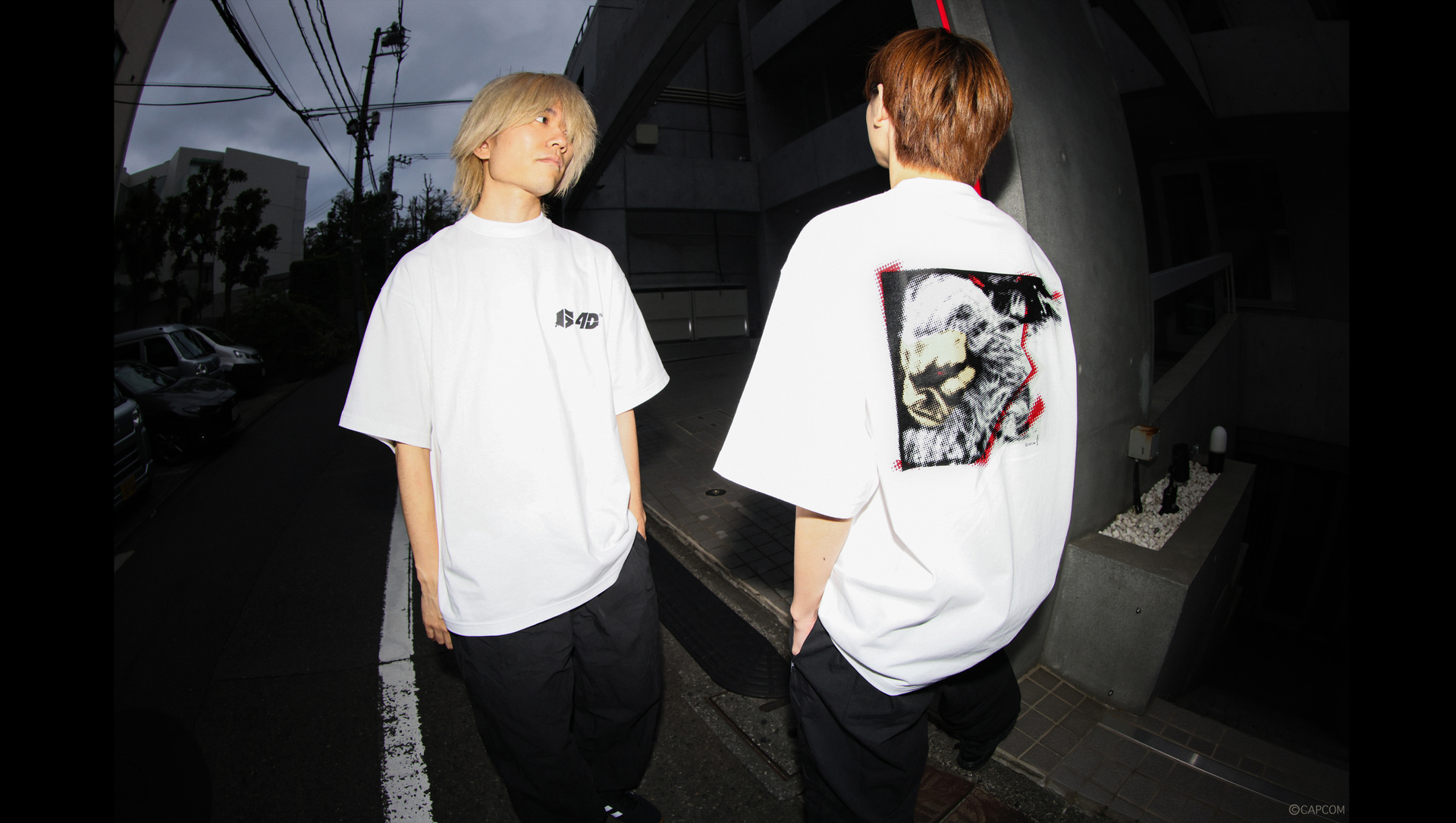 FOUR DOTS® が「ストリートファイター6」とのコラボTをリリース