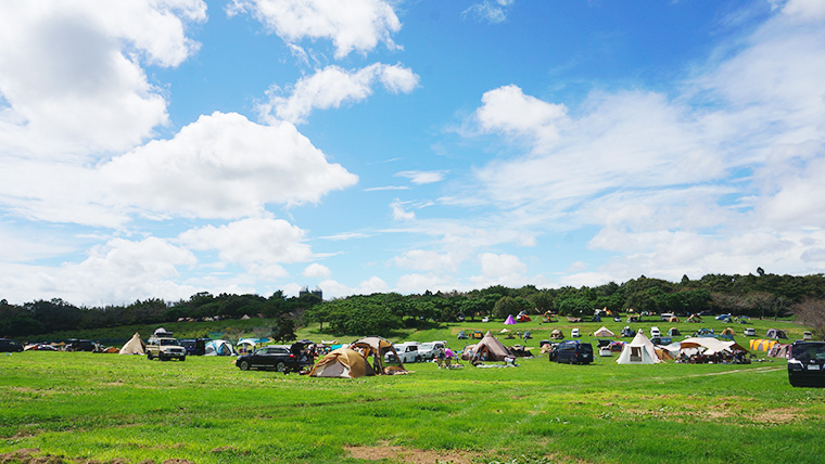 森のまきばオートキャンプ場で平らな場所を探せ！早い者勝ちおすすめ