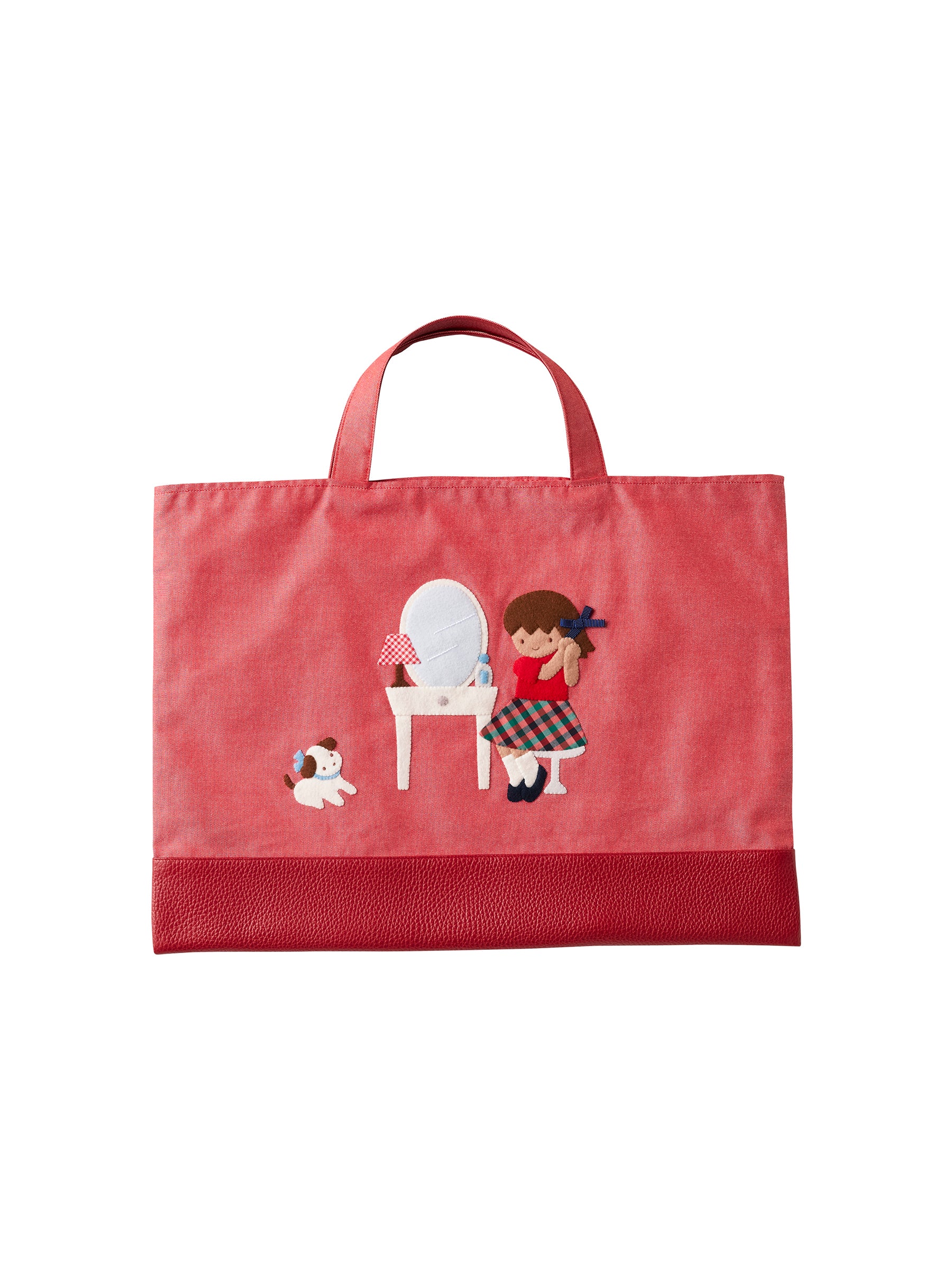 Denim bag (genuine leather) | ファミリア公式サイト