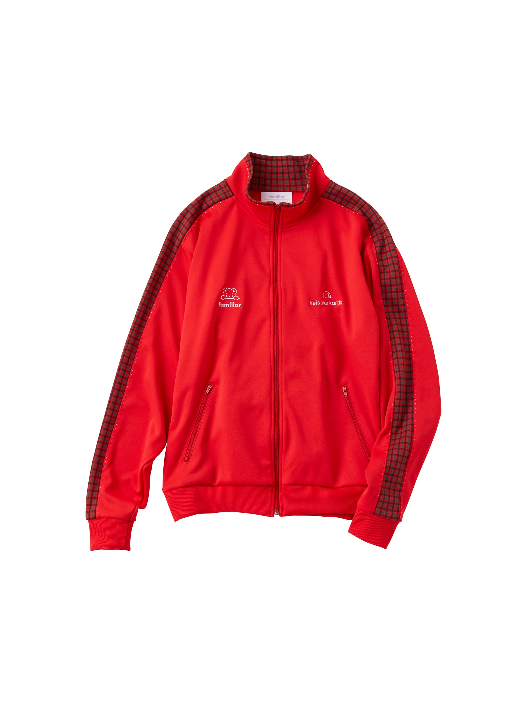 受注販売】ファミリアチェックのジャージ・上〈keisuke kanda