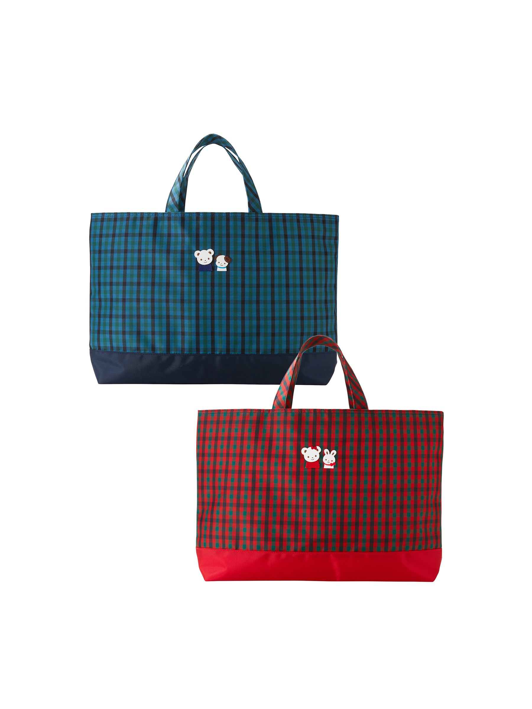 レッスンバッグ ファミリア ファミリア公式サイト 定番チェック 手提げ