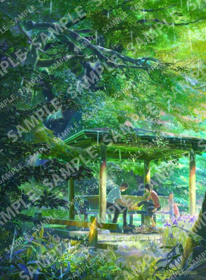 コミックス・ウェーブ・フィルム 「言の葉の庭」東屋,ファミマプリント