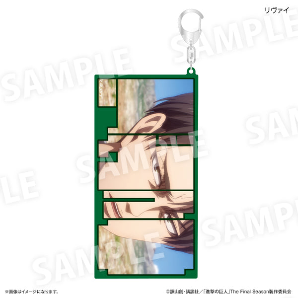 進撃の巨人 特大ネームアクリルキーホルダー リヴァイ – FAN+Life