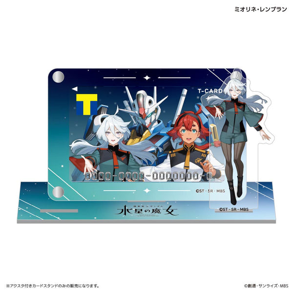 アクスタ付きカードスタンド 機動戦士ガンダム 水星の魔女 ミオリネ