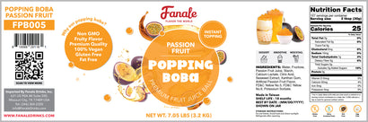 Popping Juice Ball - Passion Fruit Flavor - Fanale – Fanale Drinks
