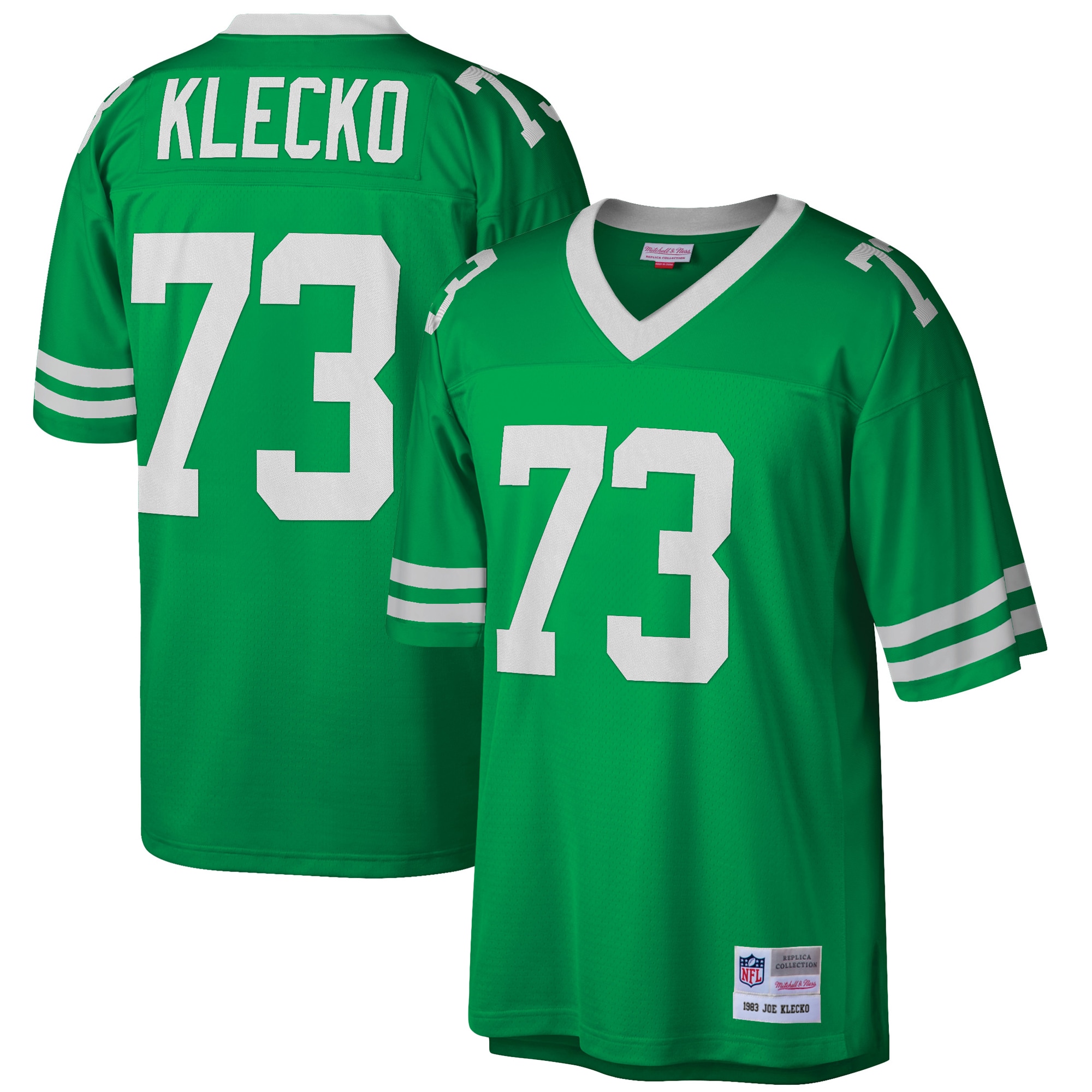 Men's Mitchell & Ness Joe Klecko Green New York Jets Retired