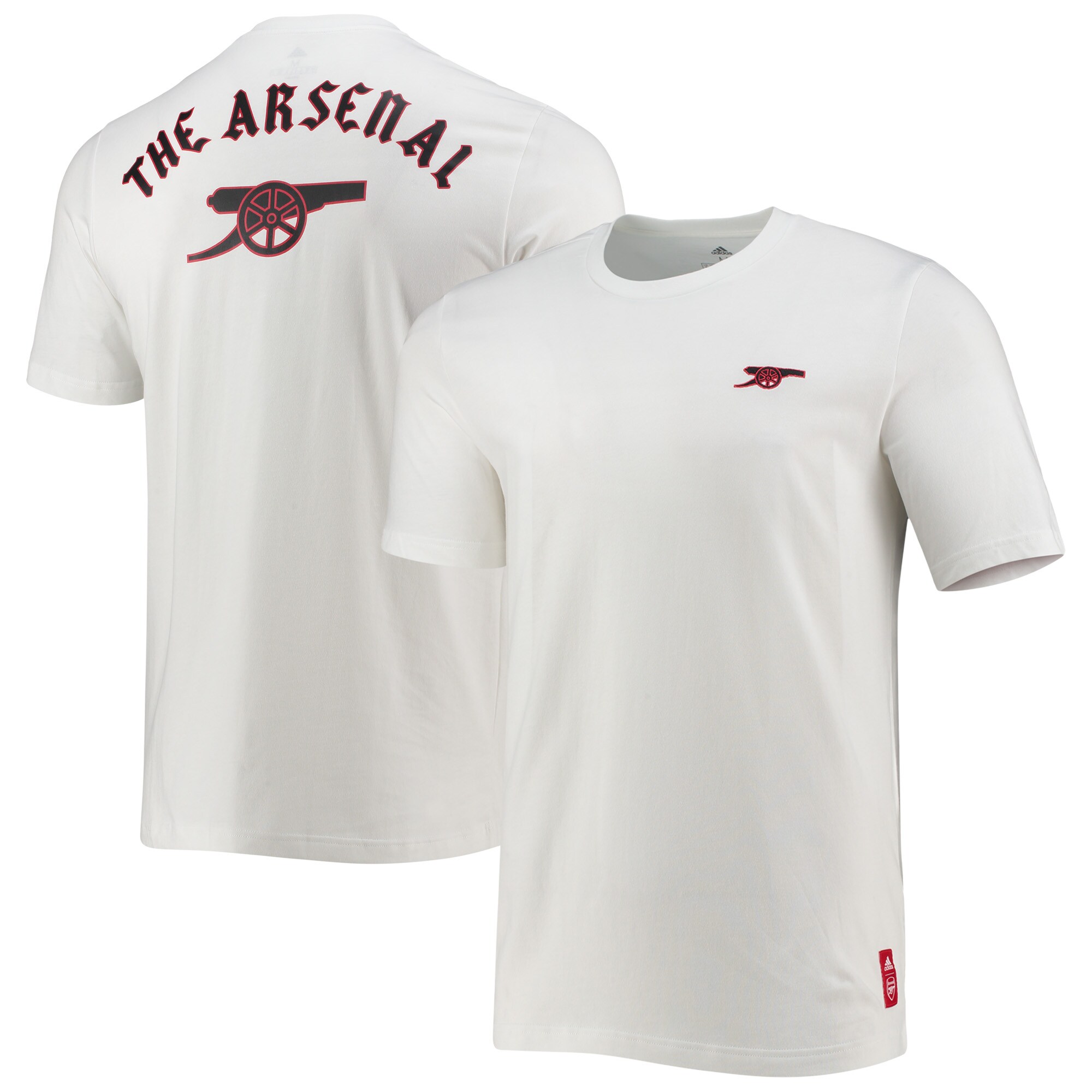 adidas Arsenal White Street Graphic T-Shirt