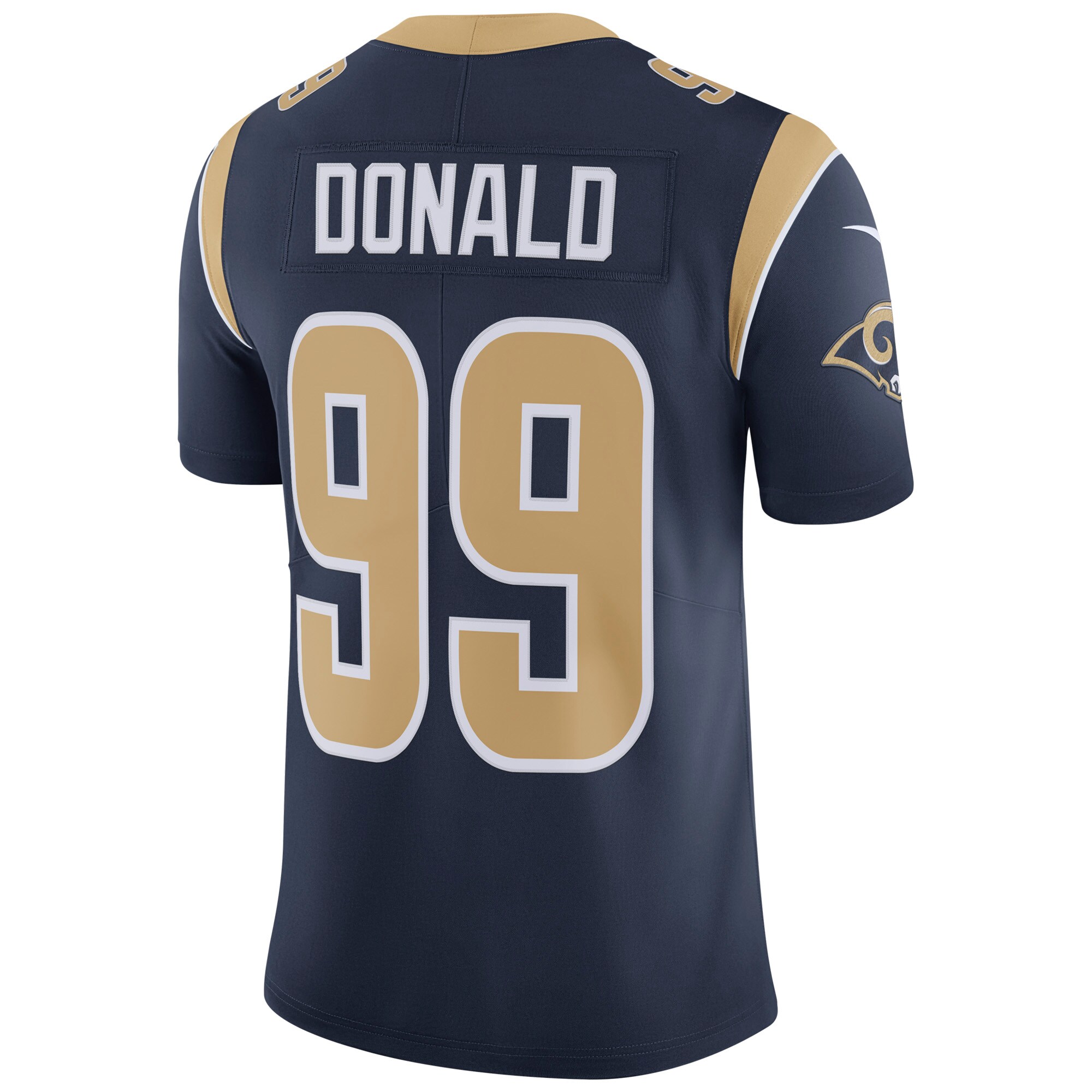 Men's Nike Aaron Donald Navy Los Angeles Rams Vapor Untouchable